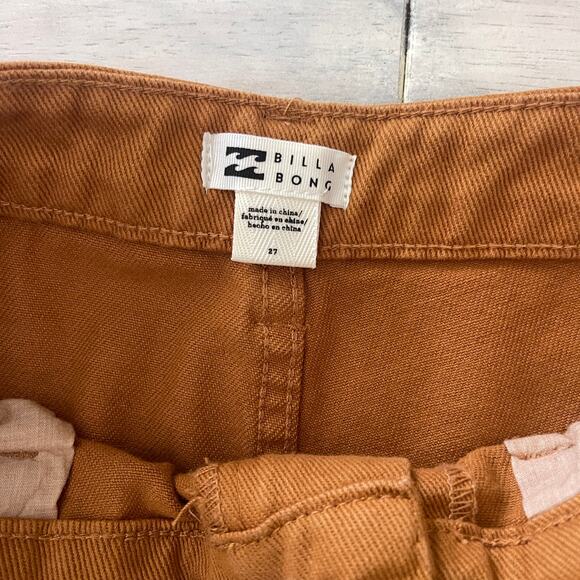 Billabong Wall To Wall Denim Cargo Pants Size 27 NWT $89 - Picture 5 of 10